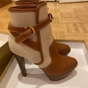 Sergio Rossi booties. Never been worn.